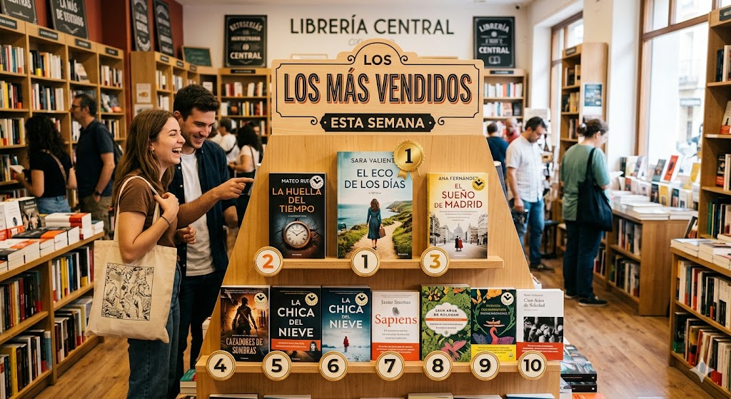 Top libros más vendidos en España (2026 , hasta Abril)