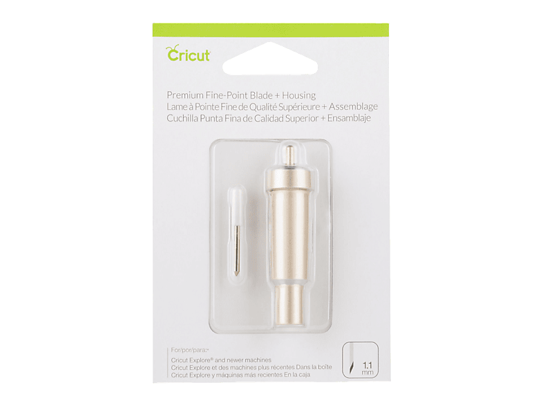 Accesorio para Plotter - Cricut Explore/Maker Premium Fine-Point Blade with Housing, Bronce