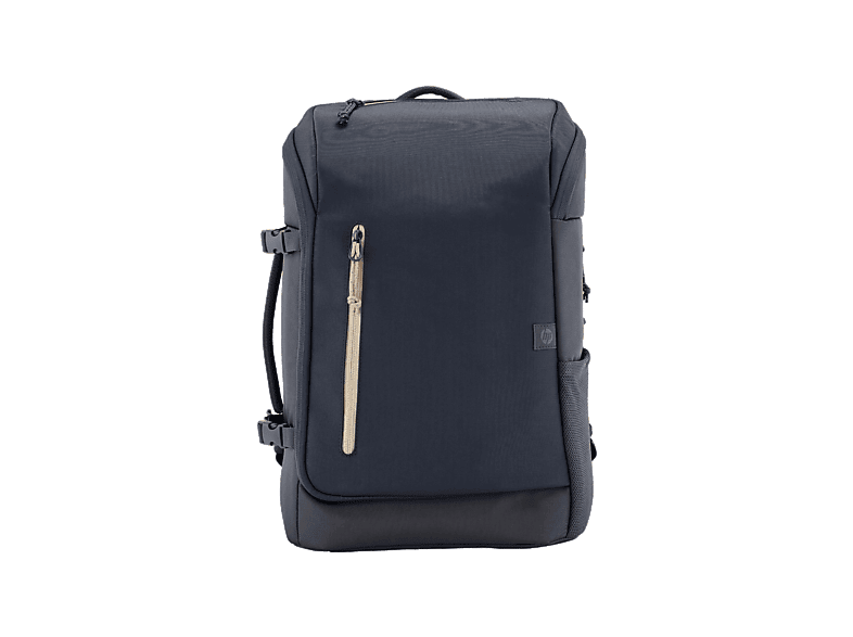 Mochila - HP Travel, 25 L, Resistente al agua, Acolchada, Bolsillo con bloqueo RFID, Azul