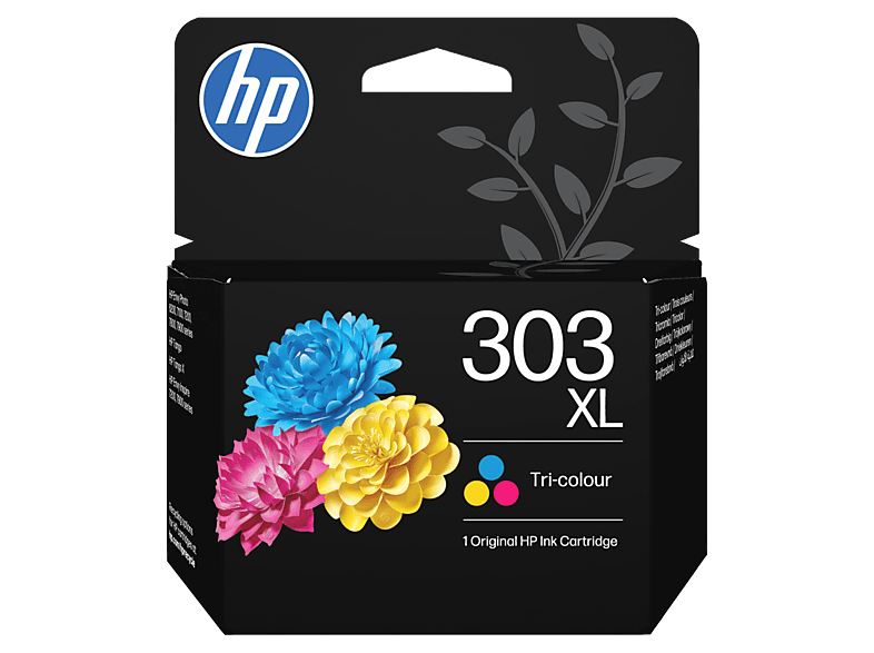 Cartucho de tinta - HP 303XL Tricolor, T6N03AE, 415 páginas, Compatibilidad con impresoras la serie ENVY