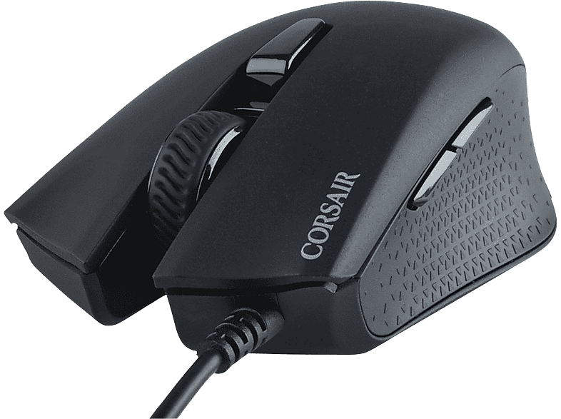 Ratón gaming - Corsair Harpoon Pro, 12000 DPI, RGB PRO, Negro