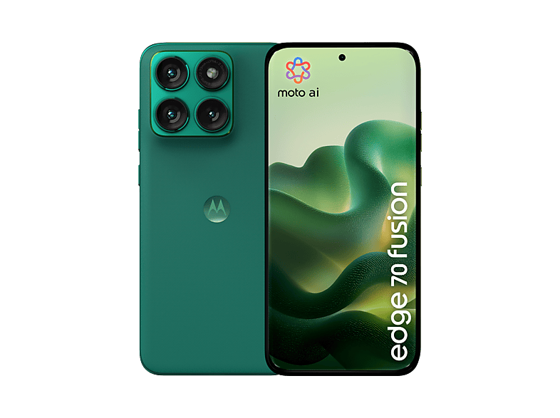 Móvil - motorola edge 70 fusion, Sporting Green, 256 GB, 8 GB RAM, 6.78