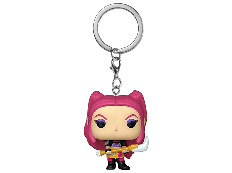 Llavero - Funko KPop Demon Hunters: Mira, 4 cm, Vinilo