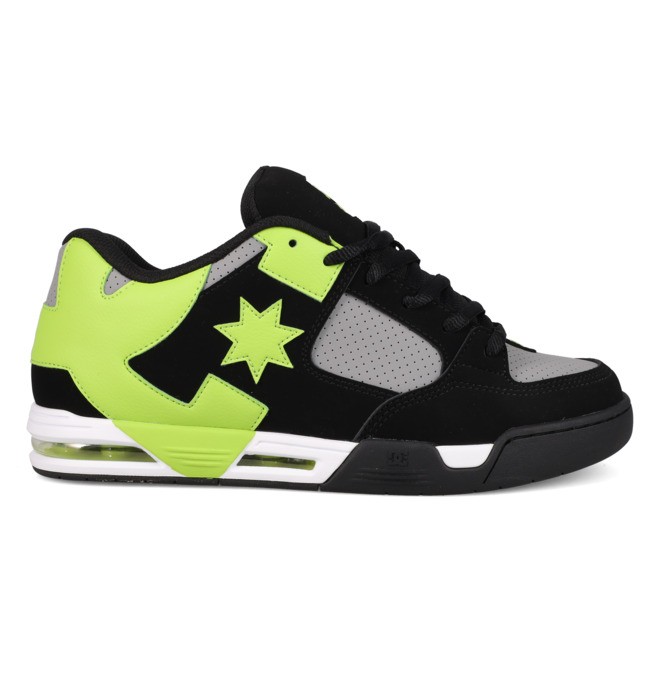 DC Command - Zapatillas de piel Negro hombre