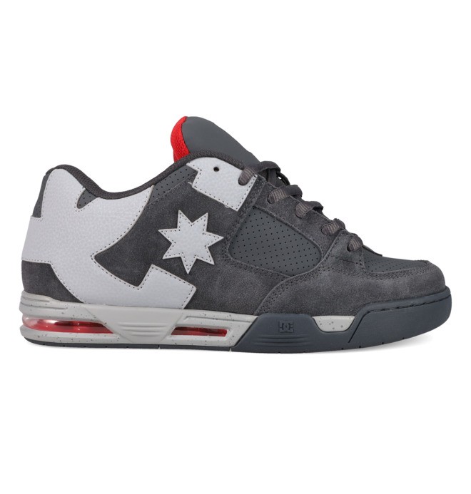 DC Command - Zapatillas de piel Rojo hombre