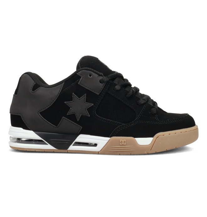 DC Command - Zapatillas de piel Negro hombre