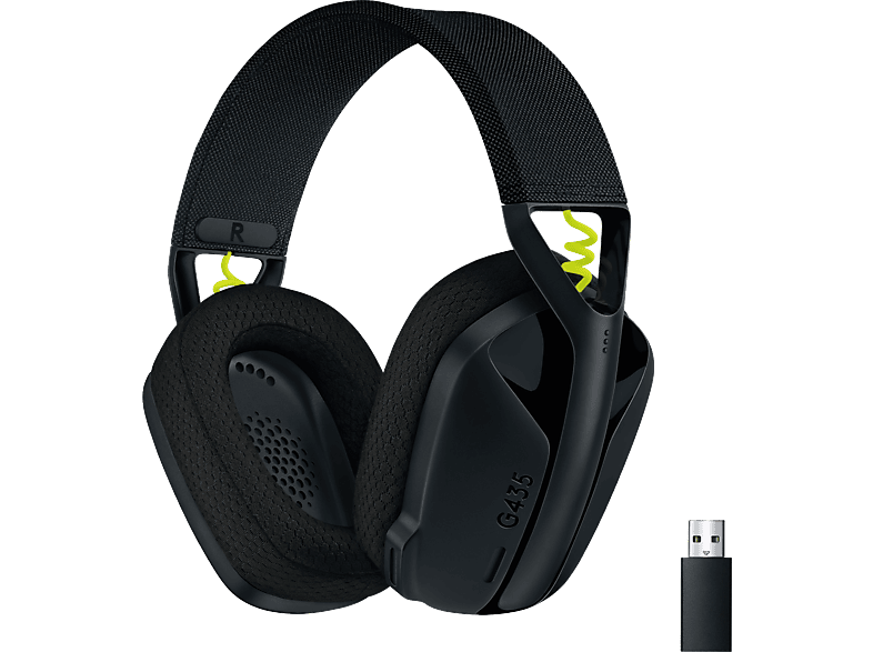 REACONDICIONADO Seminuevo Muy bueno Auriculares gaming - Logitech G G435, De diadema, Inalámbricos, Bluetooth, Hasta 18 horas, Micrófono