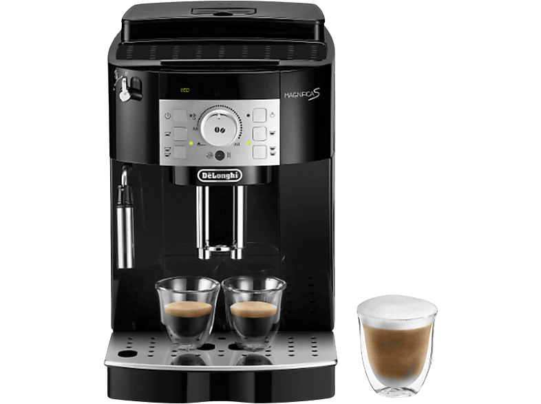 REACONDICIONADO Seminuevo Bueno Cafetera superautomática - De'Longhi Magnifica S ECAM 22.113.B, Molinillo integrado, 13 config,Negro