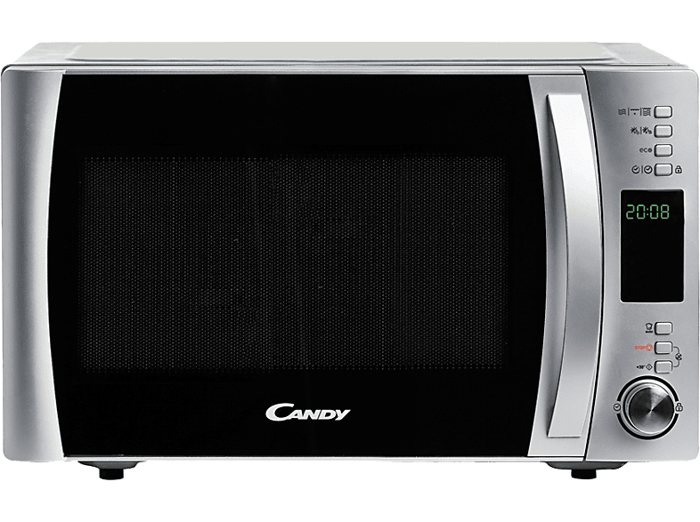 REACONDICIONADO Seminuevo Muy bueno Microondas con grill - Candy COOKinAPP CMXG22DS, 800W, 5 niveles, Descongelación, 22 l, Inox