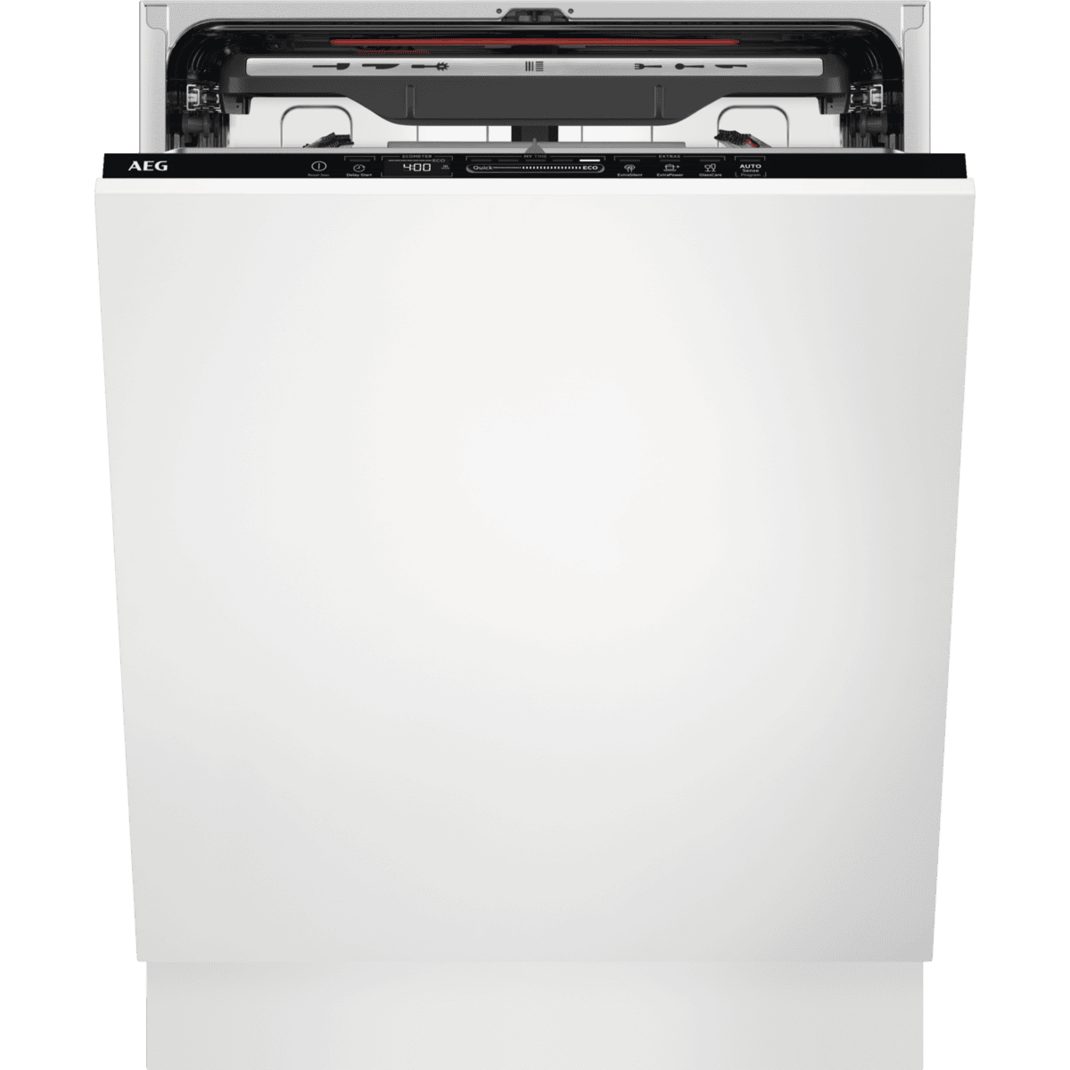 REACONDICIONADO Seminuevo Bueno Lavavajillas integrable - AEG FSE76727P, 14 servicios, 7 programas, 60 cm, GlassCare, Tercera Bandeja, Blanco