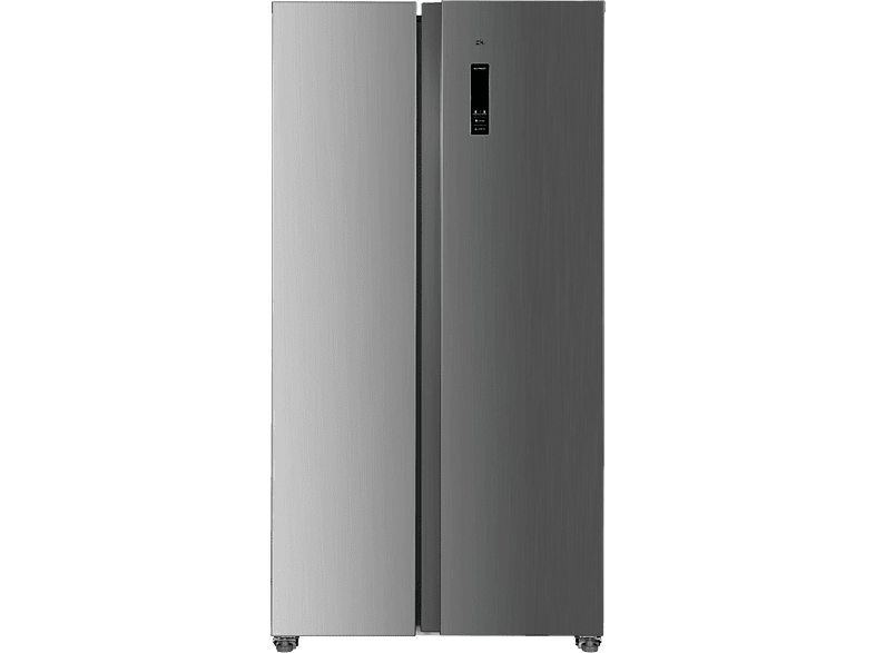 REACONDICIONADO Seminuevo Excelente Frigorífico americano - ok. ODD 141 E NF IN, No frost, 177 cm, 442 l, Control táctil, Inox