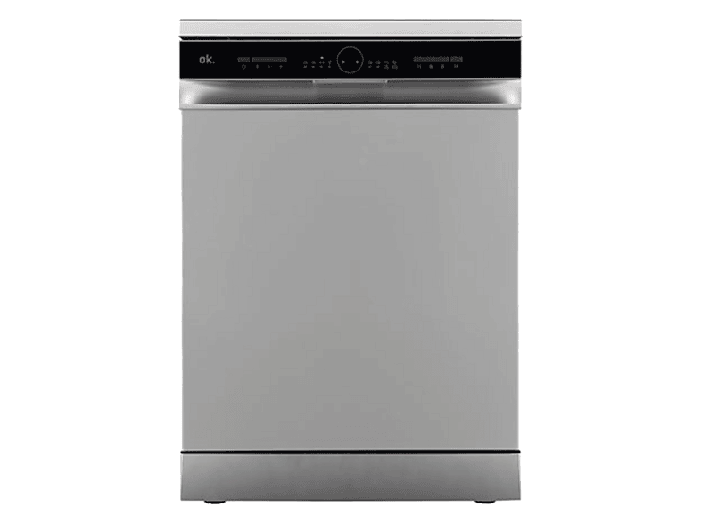 REACONDICIONADO Seminuevo Muy bueno Lavavajillas - ok. ODW 6071-1 E FS S, 13 Servicios, 6 Programas, 59.8 cm Ancho, 11l por Ciclo, Plata