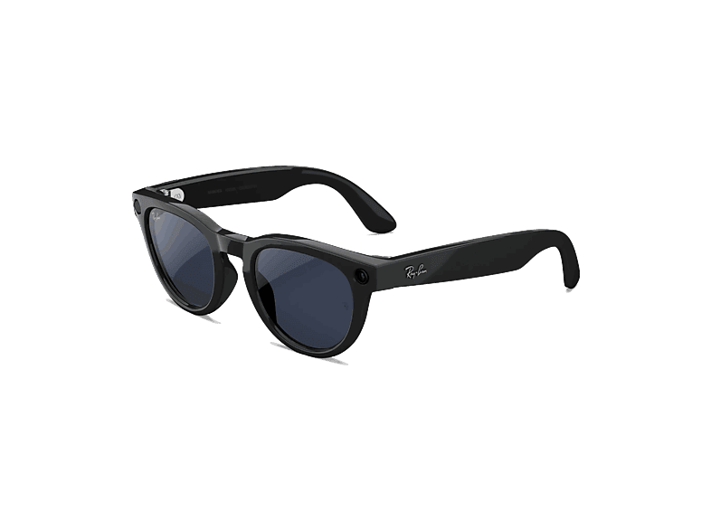 REACONDICIONADO Seminuevo Muy bueno Gafas IA - Ray-Ban Meta Headliner (Gen 2), Negro brillante, Lentes Transitions® en zafiro, Talla estándar