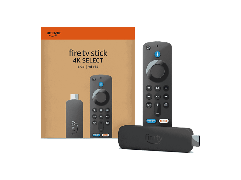 REACONDICIONADO Seminuevo Muy bueno Reproductor multimedia - Amazon Fire TV Stick 4K Select (2025), Mando por voz Alexa, Reproduce contenido