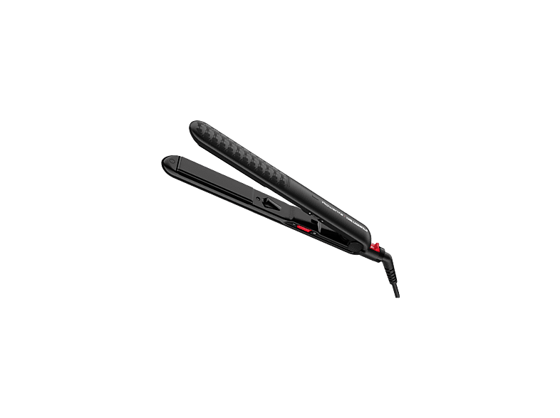 REACONDICIONADO Seminuevo Bueno Plancha de pelo - Rowenta x Karl Lagerfeld Optiliss SF321LF0, Revestimiento Keratin&Glow, 10 temperaturas, Hasta 230°C