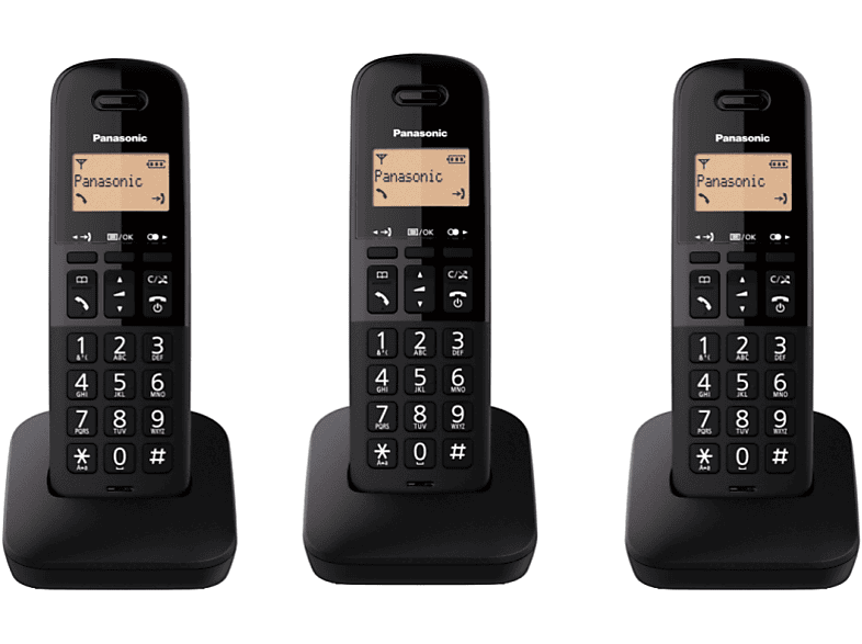REACONDICIONADO Seminuevo Muy bueno Teléfono - Panasonic KX-TGB613SPB, Inalámbrico, 1.4