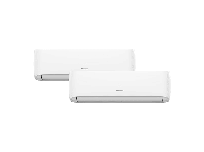 REACONDICIONADO Seminuevo Muy bueno Aire acondicionado Split 2 x 1 - Hisense 2AMW52CF912, 2.236 fg/h + 2.752 fg/h, WiFi, Bomba de calor, Blanco