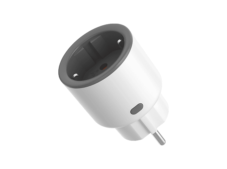 REACONDICIONADO Seminuevo Muy bueno Enchufe inteligente - Sonoff S60TPF, Medición en tiempo real, Control por Voz y App, Wi-Fi Plug, Blanco gris