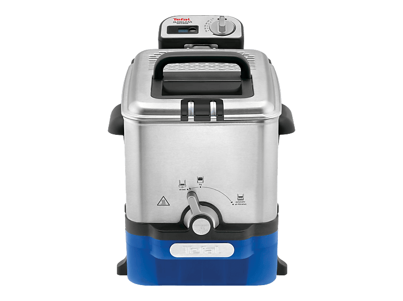 REACONDICIONADO Seminuevo Muy bueno Freidora - Tefal FR8040, 2300 W, 3.5 l de aceite, 1.2 Kg comida, Filtrado automático, Temporizador digital