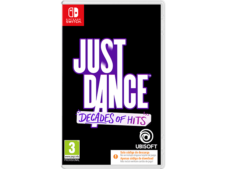 Nintendo Switch Just Dance Decades of Hits (Código de descarga)