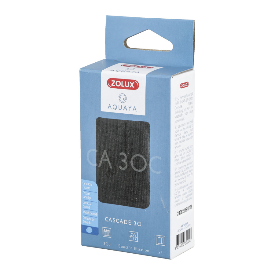 /zolux-aquaya-cascada-30-zeocarb-recambio-de-filtro-para-acuarios