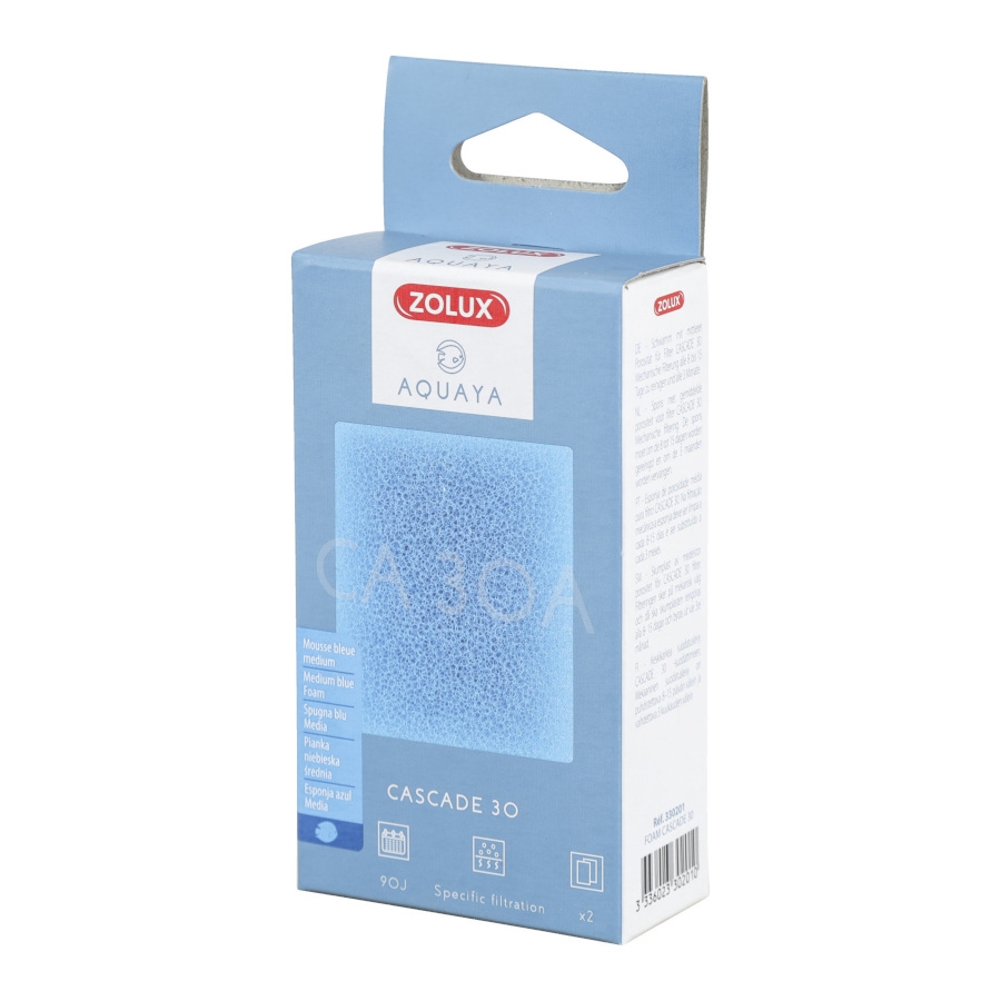 /zolux-aquaya-cascada-30-foam-recambio-de-filtro-para-acuarios