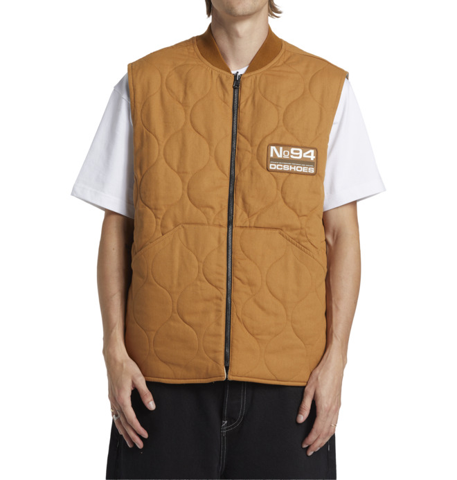 No 94 Worker - Chaleco workwear reversible Marrón Hombre