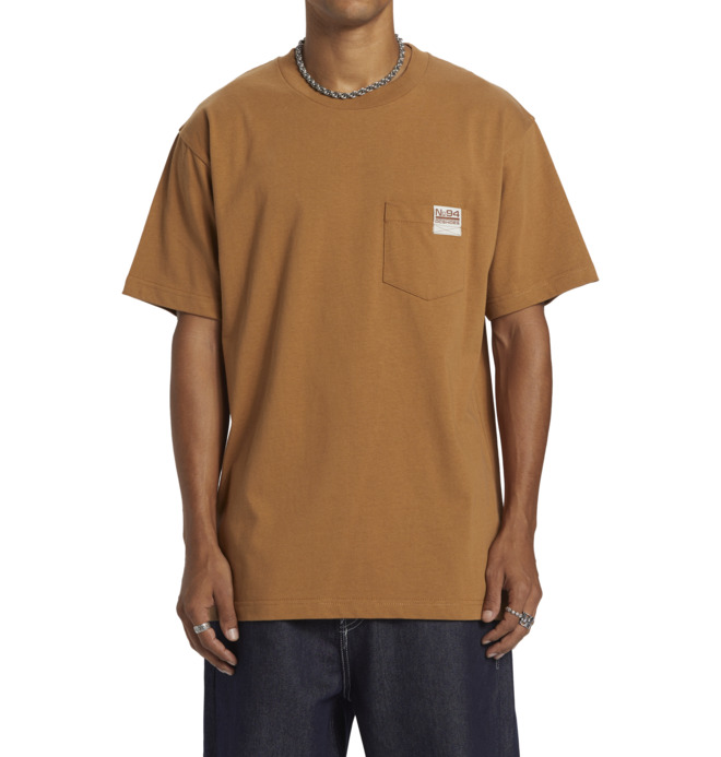 /no-94-worker--camiseta-de-manga-corta-marron-hombre