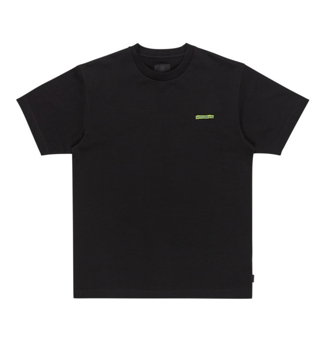 Patch It - Camiseta de manga corta para hombre - Camiseta de manga corta Negro hombre
