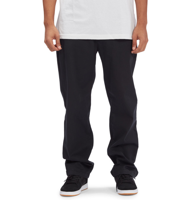 Worker Relaxed - Pantalón chino Negro hombre