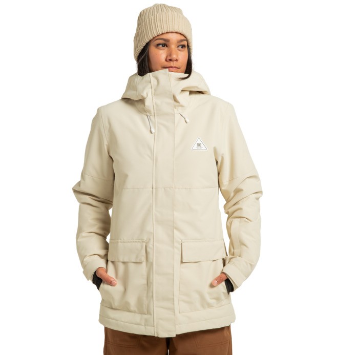 Cruiser 10K - Chaqueta técnica snow Beige mujer