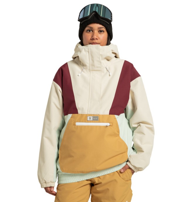 Chalet 10K - Anorak técnico de snow Beige mujer