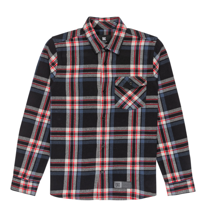/marshal-flannel--camiseta-de-franela-negro-chicos-8-16