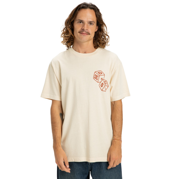/high-rollin--camiseta-de-manga-corta-beige-hombre