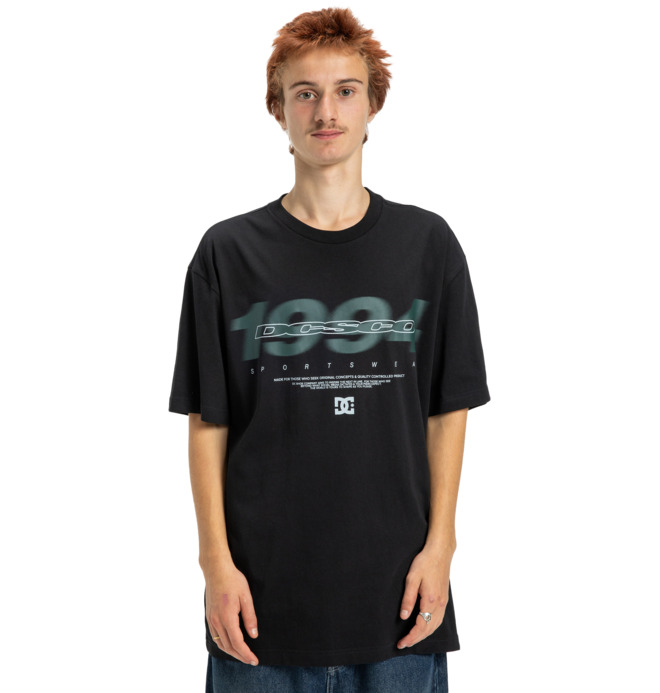 Blurry Years - Camiseta de manga corta Negro hombre