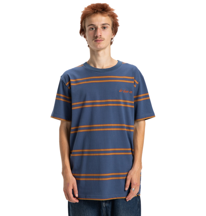 /maximize-stripe--camiseta-de-manga-corta-con-bolsillo-azul-hombre