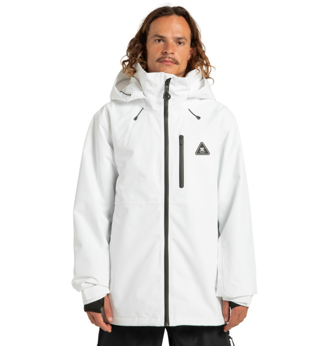 Basis 30K - Chaqueta técnica snow Blanco Unisex