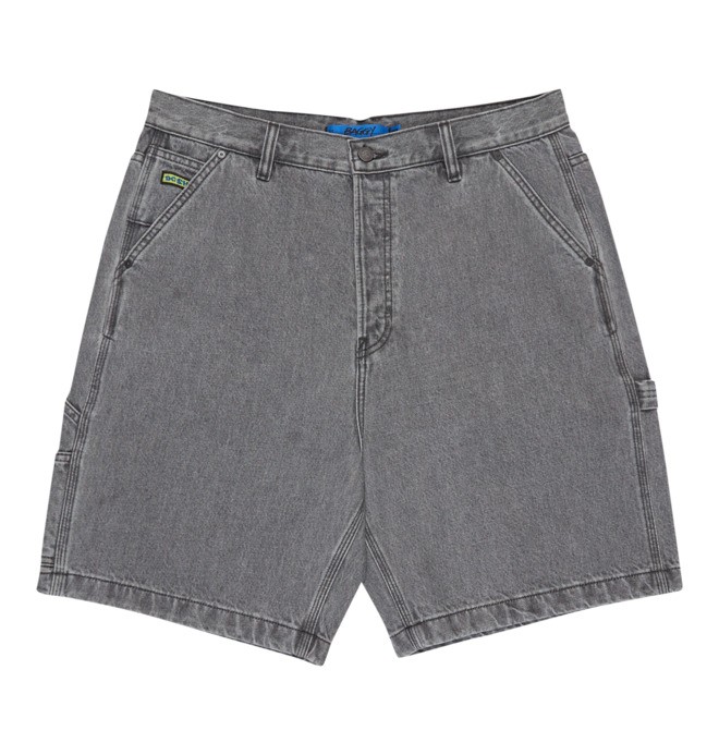 Baggy - Short en denim tipo carpintero Gris Hombre