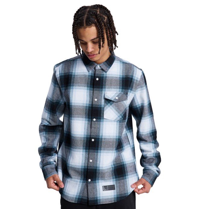 /marshal--camiseta-de-franela-azul-hombre