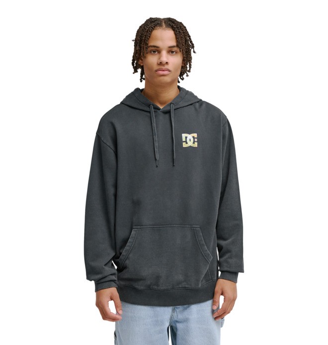 Skull Storm - Sudadera con Capucha Negro Hombre