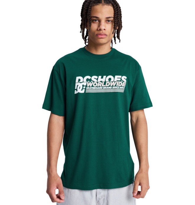 /queltra-lhss--camiseta-de-manga-corta-verde-hombre