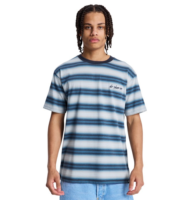 Sheriff Stripe - Camiseta de manga corta Azul Hombre