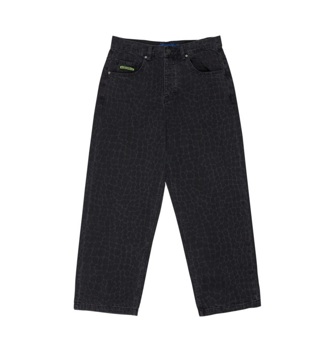 Baggy Denim Snake - Vaquero de corte baggy Negro Hombre