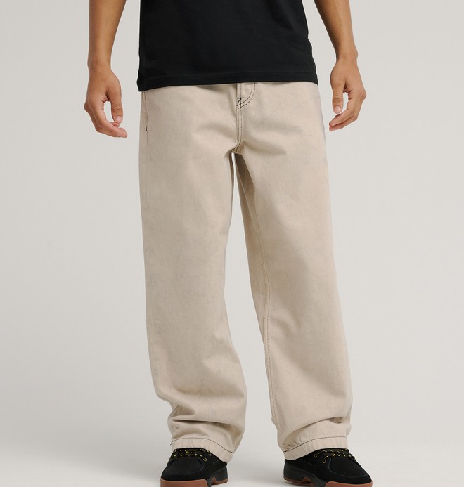 Baggy - Vaquero Beige Hombre