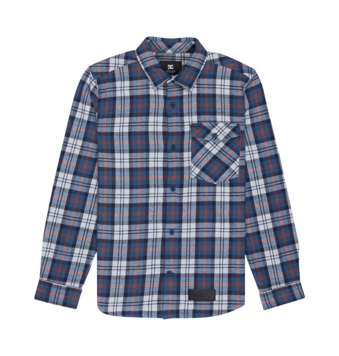 Marshal Flannel - Camiseta de franela Azul chicos 8-16