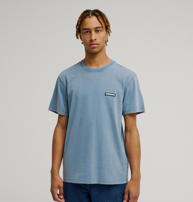/patch-it-washed--camiseta-de-manga-corta-azul-hombre