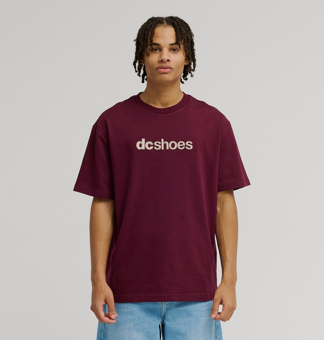 DC Lower Case - Camiseta de manga corta Rojo Hombre