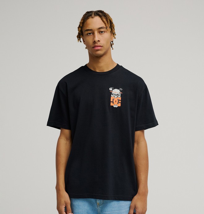 /dc-safety-skull--camiseta-de-manga-corta-negro-hombre