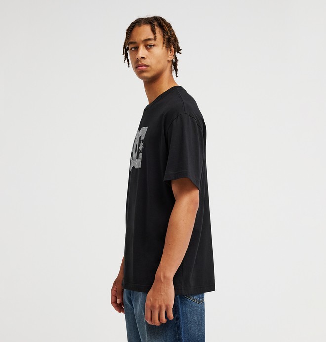 /dc-strass-star--camiseta-de-manga-corta-negro-hombre