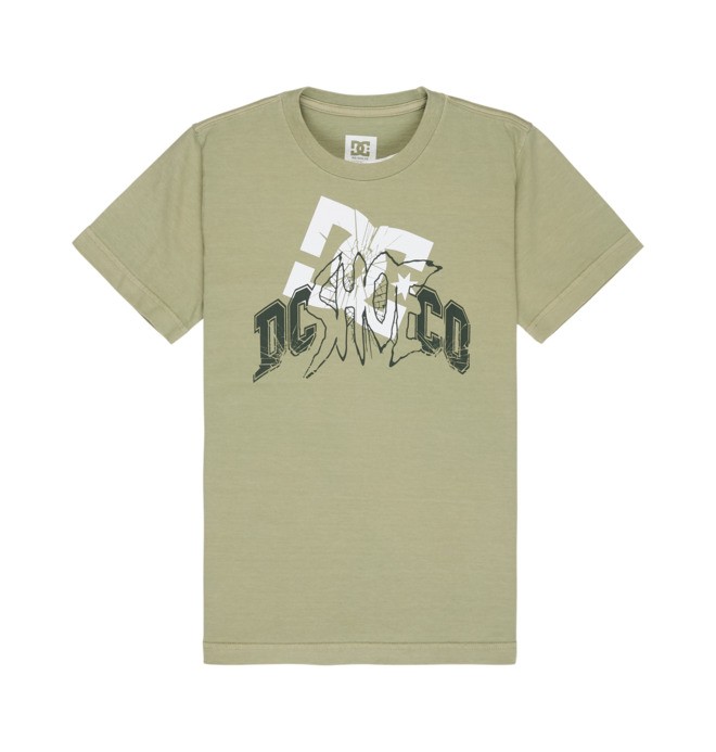 DC Speratic - Camiseta de manga corta Verde Chicos 8-16